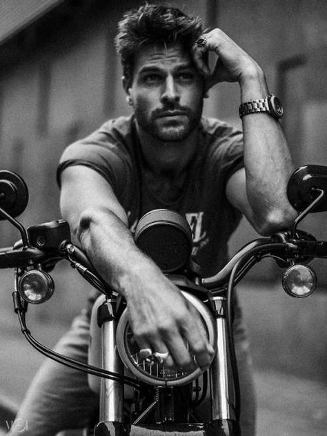 Male Motorcycle Photoshoot, Motorcycle Photography Male, Man On A Motorcycle, Husband Photography, Motorcycle Photoshoot, Motorcycle Shoot, Motorcycle Photo Shoot, Biker Photos, Biker Photography