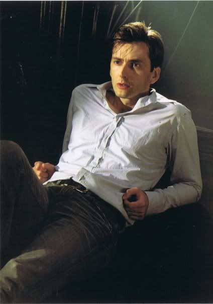 You just stay just like that David...wellll you could lose the shirt...just sayin...and while we're at it... David Tennant Doctor Who, David Michael, 10th Doctor, Tenth Doctor, Michael Sheen, Bad Wolf, Take Two, Dr Who, On The Floor