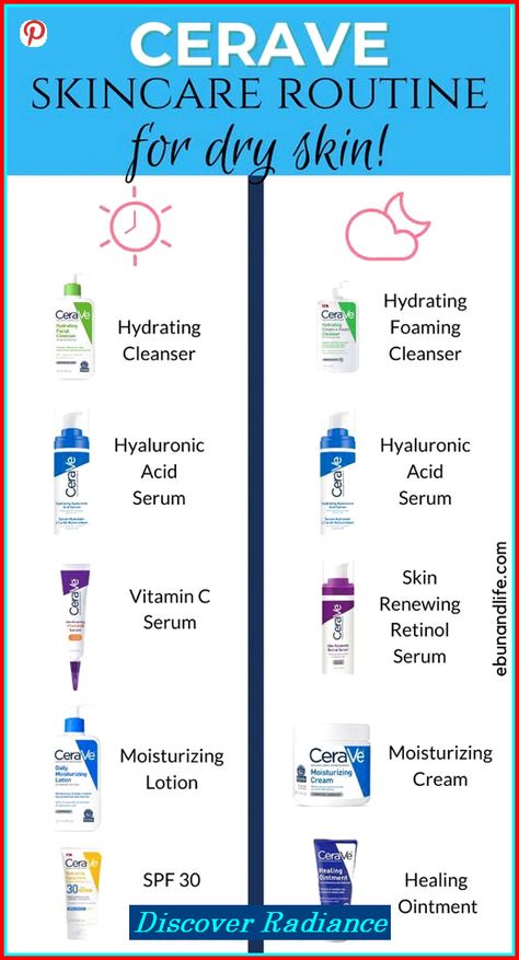 🌹 Perfect Skin – The Comprehensive Solution for All Your Needs! skin care routine for oily skin, moisturizer skin care, wrinkle serum #sunscreen #clearskin #selfcare Cerave Skin Care, Dry Acne Prone Skin, Wrinkles Remedies Face, Cerave Skincare, Basic Skin Care Routine, Top Skin Care Products, Skin Blemishes, Vitamins For Skin, Best Moisturizer