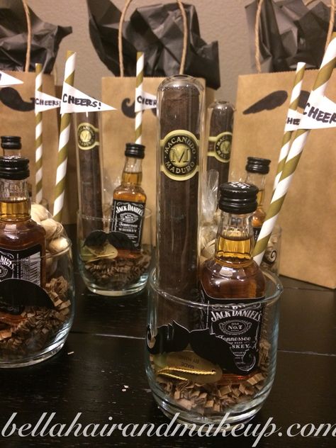 Off Parole Party Ideas, 40th Birthday Ideas For Men Bourbon, Gentlemen Party Theme, Men 45 Birthday Party Ideas, 35th Birthday Ideas For Him Men Theme, Golden 30th Birthday Ideas For Men, Whisky Birthday Party Ideas, 40 Bday Ideas For Men Fun, 50th Male Birthday Party Ideas