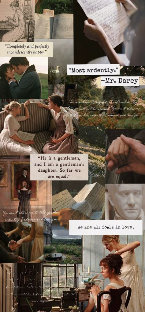 Pride And Prejudice Fall Aesthetic, Jane Austen Background, Most Ardently Wallpaper, Pride And Predijuce Aesthetic, Emma Wallpaper Jane Austen, Pride And Prejudice Quotes Aesthetic, Pride And Prejudice Lockscreen, Pride And Prejudice Quotes Book, Jane Austen Wallpaper