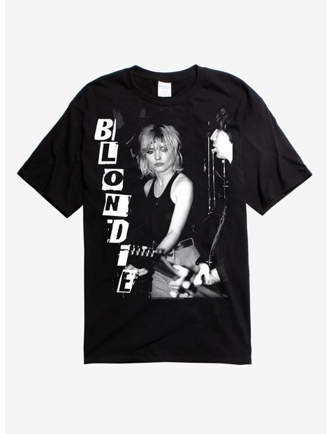 Graphic Tees Bands, Blondie Tshirt, Blondie T Shirt, Grunge Tshirt, Neo Grunge, Y2k T Shirt, Tokyo Street Fashion, Wet T Shirt, T Shirt Png