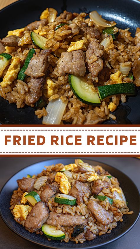 Delicious Dinners: Fried Rice Recipe Pineapple Honey Glazed Ham, Honey Ham Glaze Recipe, Leftover Rice Recipes, Homemade Fried Rice, Rice And Vegetables, Ham Glaze Recipe, Making Fried Rice, Leftover Beef, Cooking Jasmine Rice