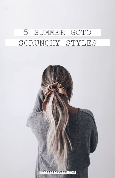 Scrunchy styles, best hairstyles, scrunchies, blonde, summer styles, hair styles, hair, blondie, long hair, styles, fashion, my style, how to style #foryou #fashion #style #scrunchies #blonde #hair #hairstyles #longhair #scrunchy #best #styles #mystyle One Scrunchie Hairstyles, Scrunchie Hairstyles Long Hair, Easy Scrunchie Hairstyles, Hair With Scrunchie, Scrunchy Hairstyles, Hairstyles Scrunchie, Hairstyles Scrunchies, Blonde Hair Hairstyles, Scrunchies Hairstyles