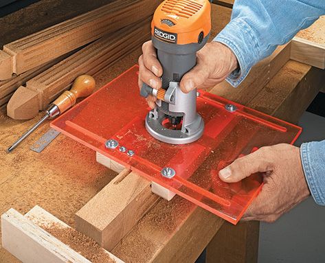 Hand Held Router, Router Table Plans, Router Jigs, Woodsmith Plans, Wood Jig, Diy Router, Woodworking Jigsaw, Router Tool, Router Projects