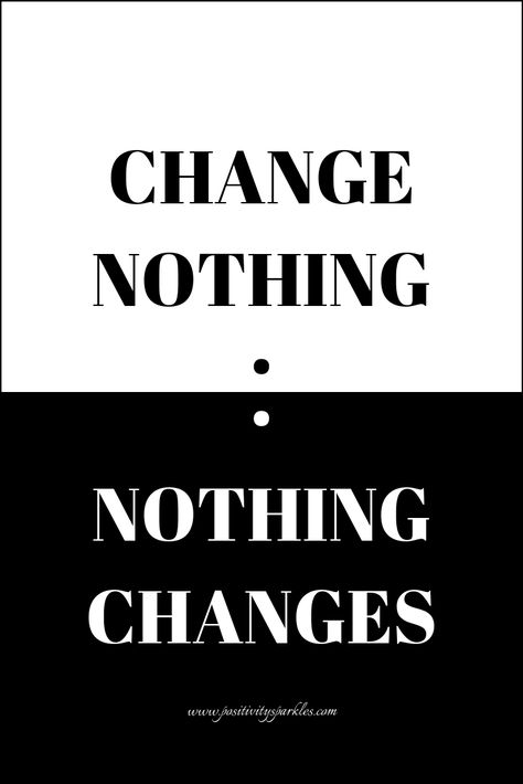 CHANGE NOTHING AND NOTHING CHANGES: Let’s talk about change. The only way for change to be possible is by force or by choice.⁣Interesting, right? Sometimes the Universe changes something in our lives that we did not even see coming. Most times, however, change is merely a choice we can make ourselves.⁣Do you want to change something or not? CLICK TO READ MORE! #positivelife #positivethinking #positivequotes #positivemind #mindsetcoach #lifecoachforwomen #changequotes #quoteoftheday #change #love Change The Way You Think Quotes, Business Change Quotes, Change Requires Change, Nothing Changes Until You Change, If You Change Nothing Nothing Changes, Look Change Ideas, Be The Change You Want To See, Nothing Changes If Nothing Changes Wallpaper, Change For The Better Quotes