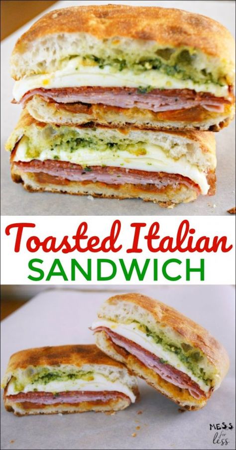 Sandwhich Recipes, Best Sandwich Recipes, Panini Recipes, Easy Sandwich Recipes, Italian Sandwich, Healthy Sandwiches, Simple Sandwiches, Best Sandwich, Delicious Sandwiches