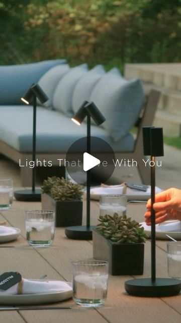 Visual Comfort & Co. on Instagram: "Lights that live with you outdoors during the summer and beyond. 🌿 
From al fresco tablescapes and kitchens to relaxing poolside patio and garden settings, our elegant outdoor rechargeable table lamps by Sean Lavin provide up to 12 hours of uninterrupted ambiance and illumination in areas lacking outlets. Crafted for both interior and exterior use, these wet-rated rechargeables feature integrated LED (2.4 watts) with 2700K color temperature and 90 CRI; integrated 3-step touch dimmers; 6 feet of USB C to C cable; felt bottom rings for slide resistance; and IP65 wet rating.
 
Introducing seven styles finished in black, matte white, and natural brass, this versatile collection advances our mission to harness the transformative power of light and our design Power Of Light, Patio And Garden, Black Matte, Visual Comfort, Color Temperature, Table Lamps, Tablescapes, Interior And Exterior, Kitchens