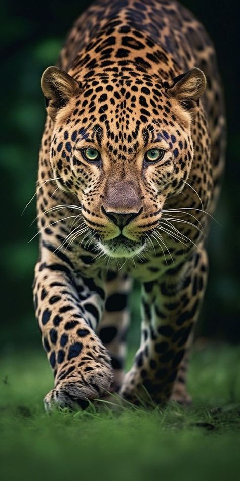 ♔ Léopards ♔ Leopards Big Cats Photography, Wild Animal Wallpaper, Wild Animals Photography, الفن الرقمي, 2024 Art, Wild Animals Pictures, Exotic Cats, Big Cats Art, Animal Portraits Art