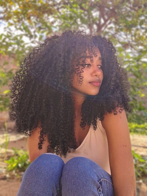 Natural Curly Hair Cuts, Pelo Afro, Beautiful Curly Hair, Hairdos For Curly Hair, Curly Hair Inspiration, Coily Hair, Curly Girl Hairstyles, Curly Hair Cuts, Long Curly Hair