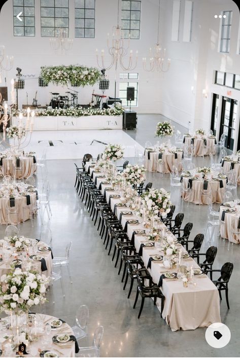 Simple Wedding Venues, Reception Table Layout, Chairs For Wedding, Wedding Reception Tables Layout, Wedding Floor Plan, Wedding Table Layouts, Wedding Reception Layout, Reception Layout, Black Chairs