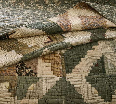 Moss Green Quilt Bedding, Pinecone Hill Bedding, Modern Neutral Quilt, Tan And Brown Bedroom, Boho Bedrooms For Adults, Sage And Rust Bedroom, Moody Quilt, Western Chic Bedroom, Moody Bedding