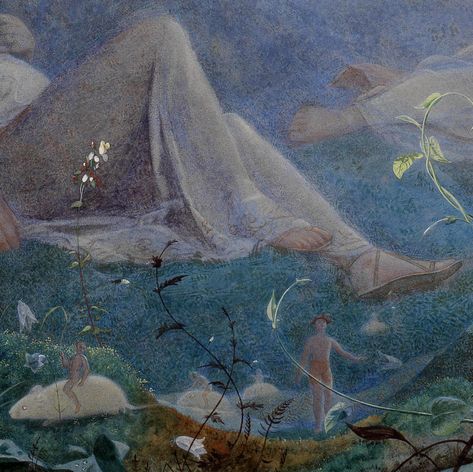 A Midsummer Night’s Dream (details) by John Simmons, 1873. Midsummer Nights Dream Aesthetic, Midnight Summer Dream, Dream Aesthetic, Pretty Backgrounds, Midsummer Nights Dream, Greek Art, Night Art, Magic Art, Ethereal Art