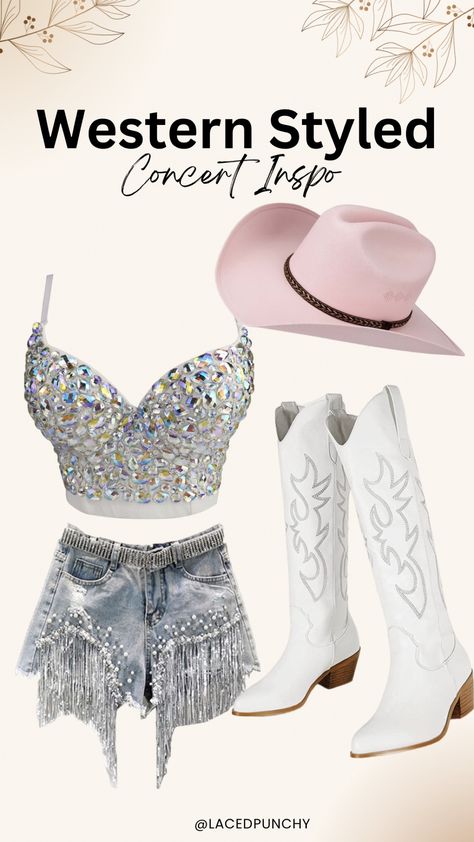 Women's Bustier Crop Top Mesh … curated on LTK Western Rave Outfit, Top Vaquero, Beyonce Concert Outfit, Beyonce Concert, Birthday 20, Hee Haw, Cowgirl Style Outfits, Top Bustier, Cowgirl Rodeo