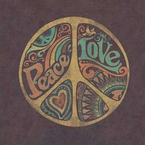 Peace. Old school Mj Core, Paz Hippie, Mundo Hippie, Hantverk Diy, Give Peace A Chance, Peace Love Happiness, Hippie Peace, Hippie Chick, Happy Hippie