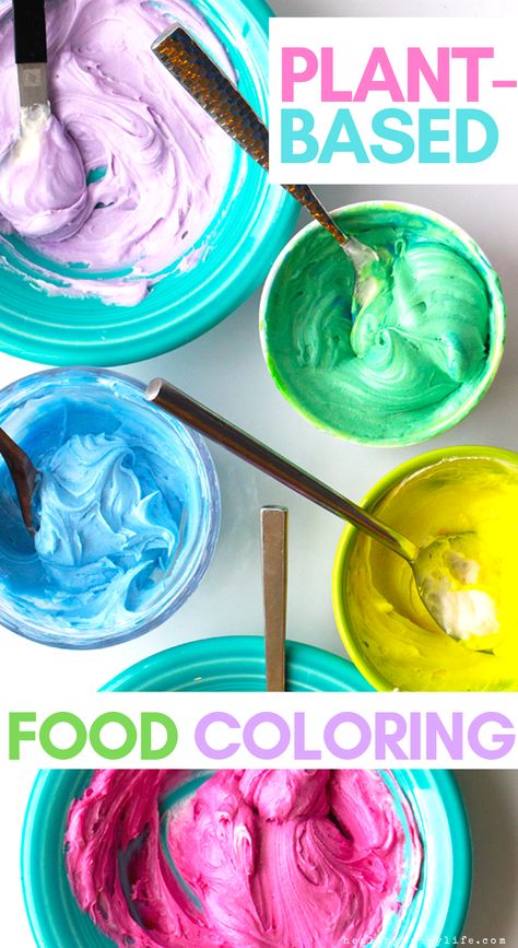 Vegan Food Coloring, Food Coloring Recipes, Non Toxic Food Coloring, Diy Food Coloring Recipes, Natural Frosting Coloring, All Natural Food Coloring, Organic Food Coloring, How To Make Natural Food Coloring, Natural Food Coloring Diy