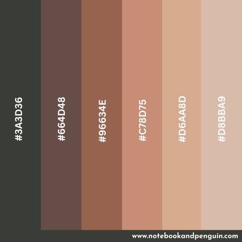 Skin Tone Hex Codes, Skin Color Hex Code, Skin Color Palette Code, Skin Tone Codes, Skin Tones Color Palette, Skin Tone Color Palette, Coding Notes, Color Coding Notes, Cart Visit