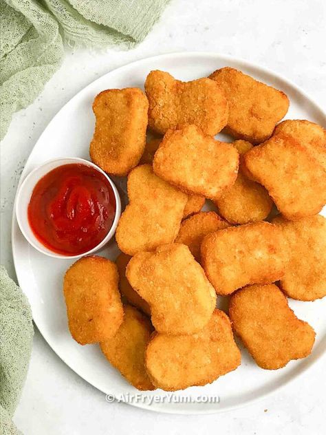 Air fryer frozen chicken nuggets - Air Fryer Yum Best Frozen Meals, Fried Chicken Nuggets, Freeze Sweet Potatoes, Reheat Chicken, Frozen Chicken Nuggets, Nuggets Recipe, Air Fried Chicken, Frozen Chicken, Wing Recipes