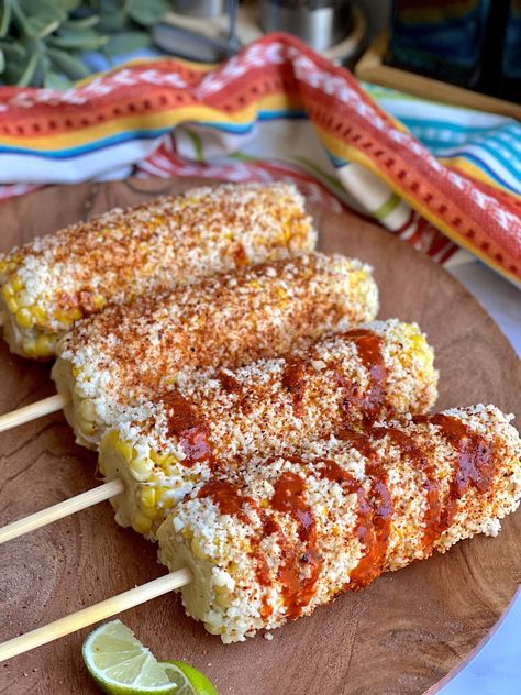 Pan Fried Corn, Elote Bar, Best Corn Recipe, Slow Cooker Creamed Corn, Mexican Night, Mexican Street Food, Fried Corn, Mexican Corn, Vegetables Side Dishes