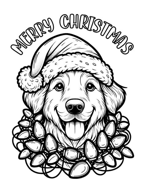 Christmas Puppy Coloring Page, Husky Coloring Pages Free Printable, Christmas Dog Cartoon, Christmas Coloring Pages For Adults Free, Christmas Polar Bear Drawing, Christmas Colouring In Pages, Christmas Animal Coloring Pages, Free Coloring Pages Christmas, Christmas Cow Coloring Page