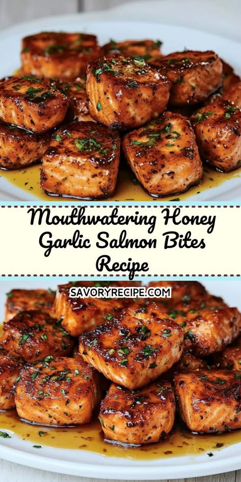 Craving a simple yet flavorful seafood dinner? The Mouthwatering Honey Garlic Salmon Bites recipe offers a perfect blend of sweetness and zest. It’s an ideal choice for a quick weeknight meal. Don’t forget to save this recipe for your next seafood dinner inspiration! Honey Garlic Salmon Bites, Crispy Salmon Recipe, Garlic Salmon Bites, Honey Soy Salmon, Easy Seafood Dinner, Soy Salmon, Seafood Dinner Ideas, Salmon Dinner Recipes, Stir Fry Recipes Healthy