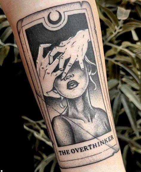 Gotik Tattoo, Tarot Tattoo, Tarot Card Tattoo, Tattoos Inspiration, Muster Tattoos, Spooky Tattoos, Tatuaje A Color, Dark Art Tattoo, Tattoo Design Book