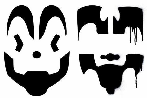 Clown Nail Art, Juggalo Makeup, Insane Clown Posse Albums, What Is A Juggalo, Icp Juggalo, Clown Face Paint, Violent J, Nail Art Stencils, Makeup Drawing