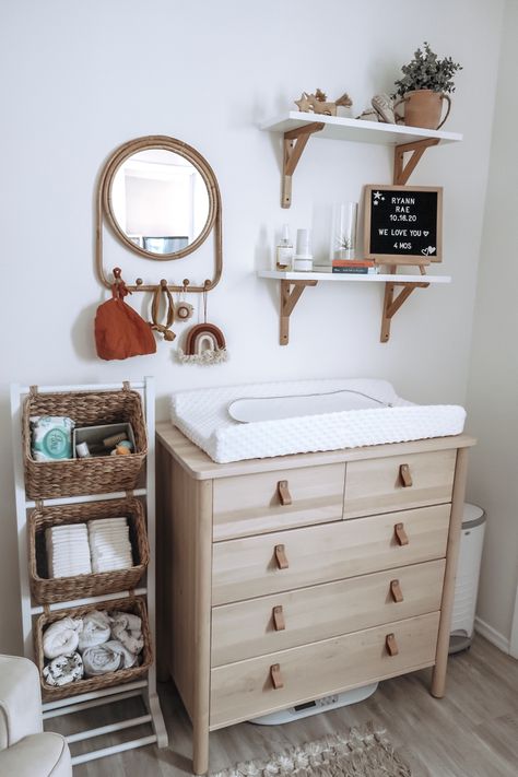 Shared Baby Rooms, Nursery Guest Room Combo, Baby Nook, Nursery Guest Room, Nursery Nook, Ikea Nursery, Baby Corner, Baby Nursery Inspiration, Baby Room Organization