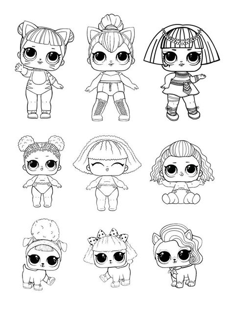 Lol Colouring Pages, Lol Coloring Pages Free Printable, Lol Dolls Coloring Pages, Lol Doll Coloring Pages, Poppy Coloring Page, Lol Coloring Pages, Lol Coloring, Free Coloring Pages For Kids, Easter Bunny Colouring