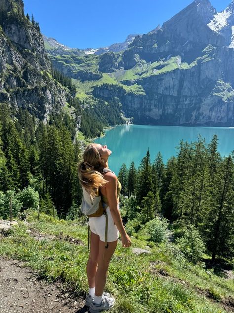 Good Vision Board Ideas, Hiking Trip Aesthetic, Vision Board Photos Hiking, Hiking Aethstetic, Summer In Switzerland Aesthetic, Hiking In Nature, Hike Asethic, Travel Adventure Aesthetic, Hike Vision Board