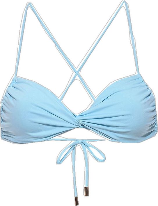 Blue Tankini With Built-in Bra For Beach Party, Fitted Mermaid Swimwear For Beach, Mermaid Swimwear For Beach Party, Strapless Bra Friendly Swimwear For Beach Party, Mermaid Swimwear For Beachwear, Ruched Triangle Top Swimwear For Pool, Fitted Mermaid Swimwear For Pool, Stretch Mermaid Swimwear For Beach Season, Blue Swimwear With Removable Bra Pads For Poolside