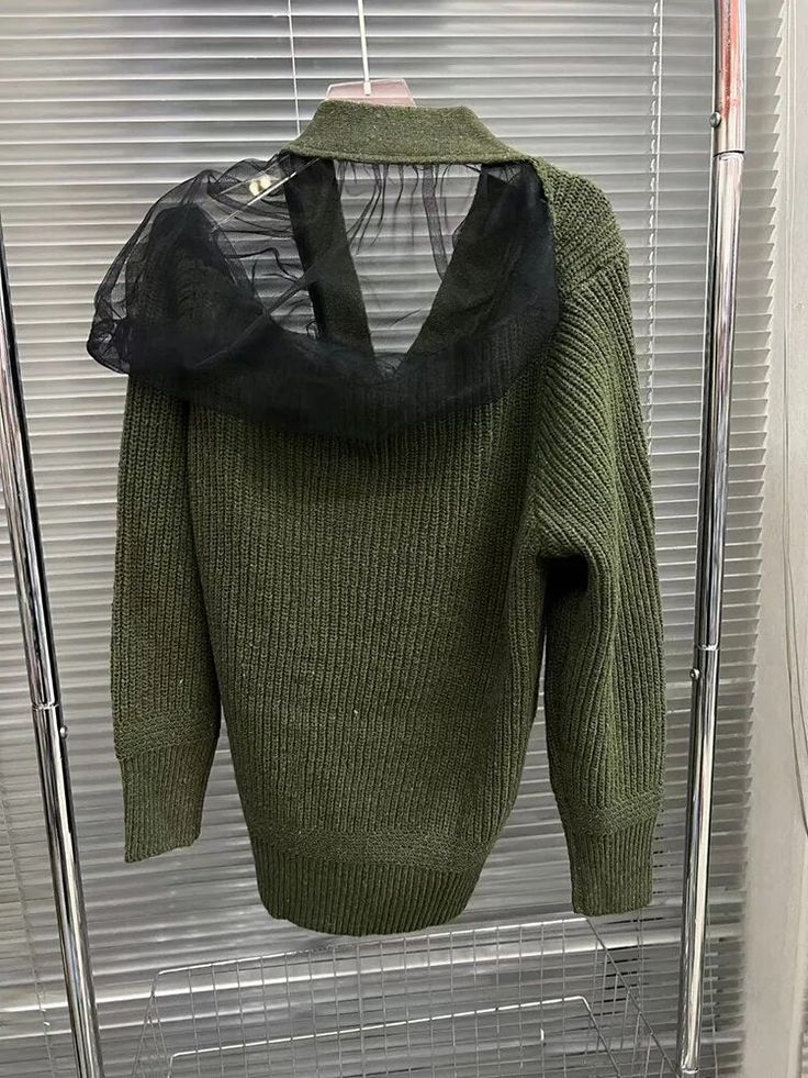 This is perfect for those who are looking for a clothing for a good price. It is fashionable, stylish, and it will look great on anyone who wears it. Do you wanahavit? Knitting Sweaters For Women, Loose Knitting, Knitting Sweaters, Casual Pullover Sweater, Female Fashion, Casual Pullover, Long Sleeve Casual, Be Perfect, Pullover Sweater