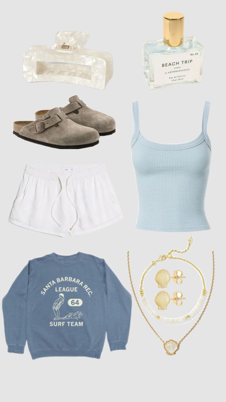 coastal 🐚🌊🔱 #coastalgranddaughter #beachy #outfitinspo #beauty Beachy Surfer Outfits, Everyday Coastal Outfits, Cute Outfits California, Costal Fashion Outfit, Beachy Bitmojis Outfits, Pouge Life Outfit Aesthetic, Summer Outfits 12-13, Summer Outfits Comfy Casual, Tropical Cruise Outfit Ideas