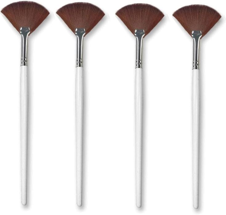 Amazon.com: 4 Pack Fan Brushes Fan Mask Brush Set, Facial Mask Brush Mask Applicator Brush for Peel Mask Makeup Tool (Brown) : Beauty & Personal Care Mask Applicator, Mask Brush, Mask Makeup, Makeup Tool, Facial Mask, Amazon Com, Brush Set, Facial, Personal Care