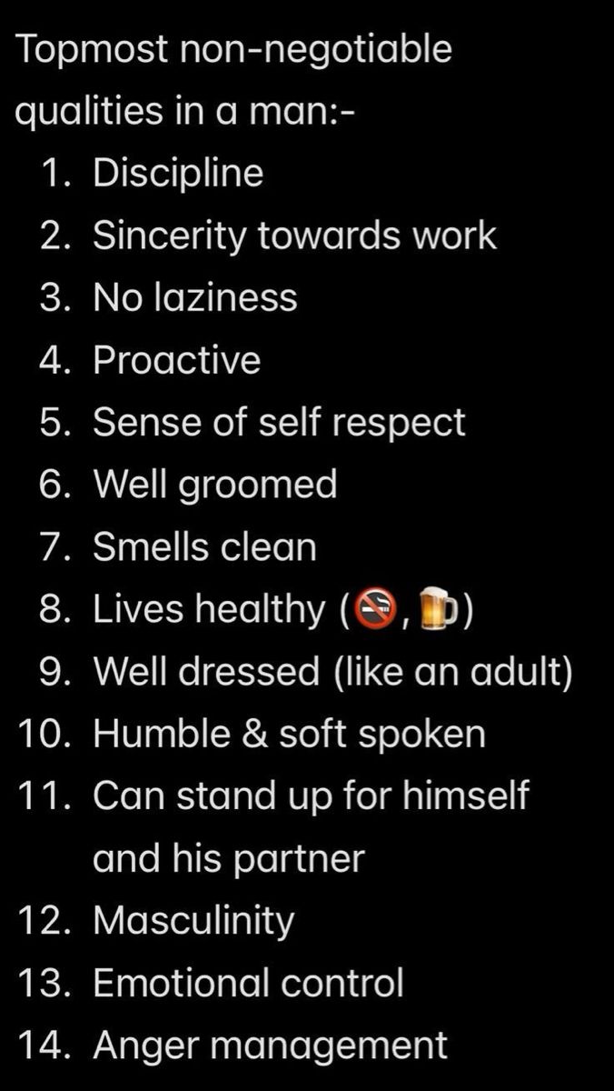 Standards In A Man, What It Means To Be A Man, High Standards Men List, Self Growth For Men, High Quality Men Traits, Men Qualities Real Man, What Qualities To Look For In A Man, Ideal Husband Qualities, Traits In A Good Man