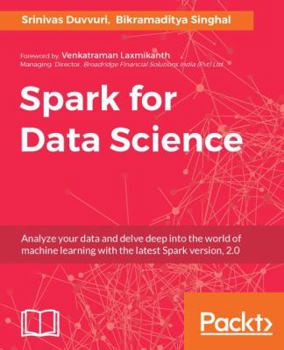 Paperback Spark for Data Science Book