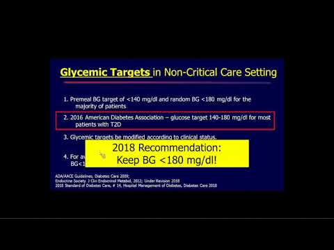 Inpatient Management of Diabetes and Hyperglycemia