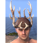 14-Point Antler Skullcap