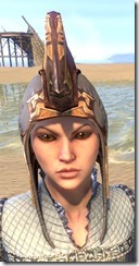 Dwarven Crested Hood - Female Front