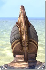 Dwarven Crested Hood - Male Back