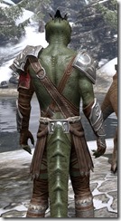 Arena Gladiator - Argonian Male Close Rear