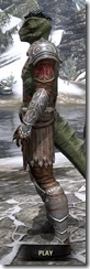 Arena Gladiator - Argonian Male Side