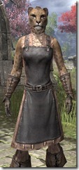 Blacksmith - Khajiit Female Close Front