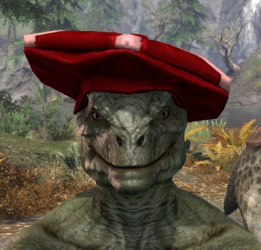 Dibella's Crescendo Tam - Argonian Male Front