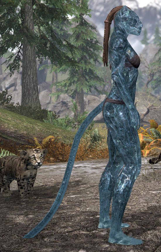 Frosthaunt Glister - Khajiit Female Right