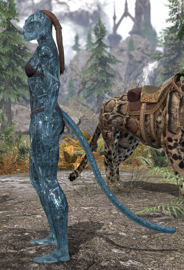 Frosthaunt Glister - Khajiit Female Side