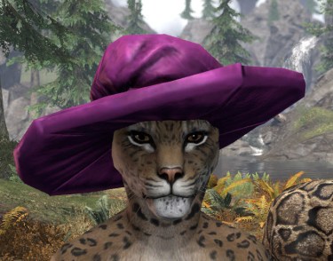 Spirited Soubrette Round Cap - Khajiit Female Front