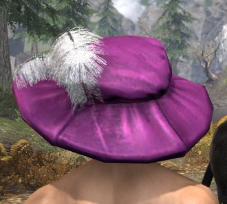 Spirited Soubrette Round Cap - Male Rear