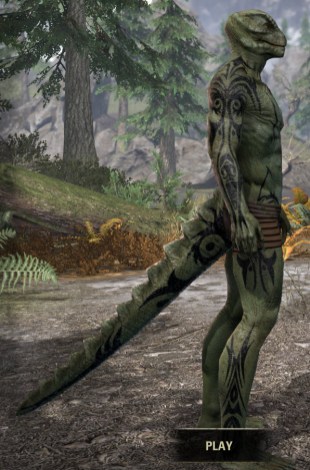 Umbral Snarl Body Markings - Argonian Male Right