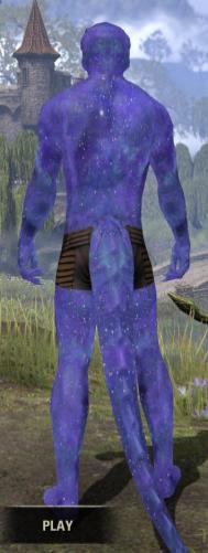 Astral Sheen - Argonian Male Rear